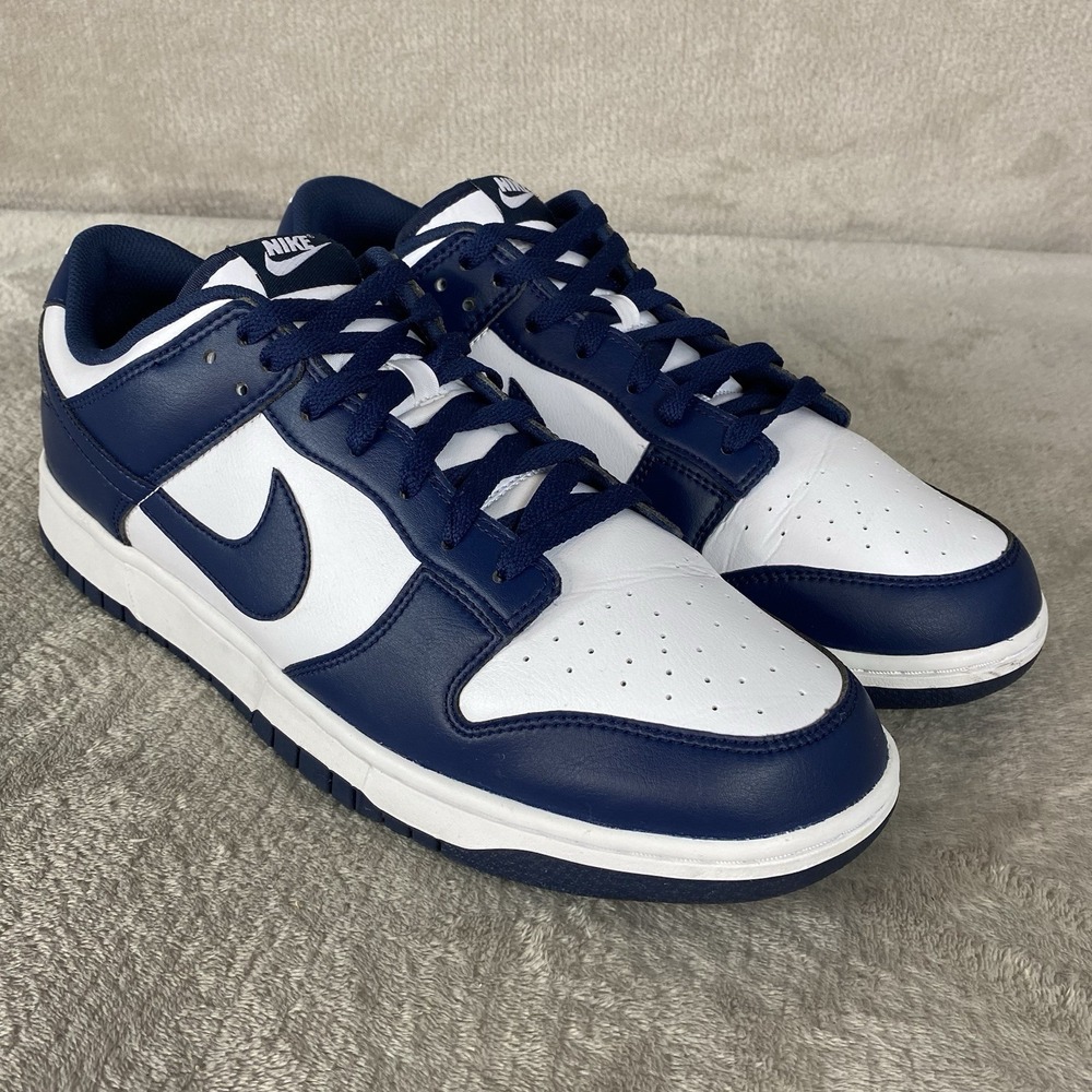 Nike Dunk Low Retro Mens Shoes Size 13 Midnight Navy Leather HF5441-107 NEW